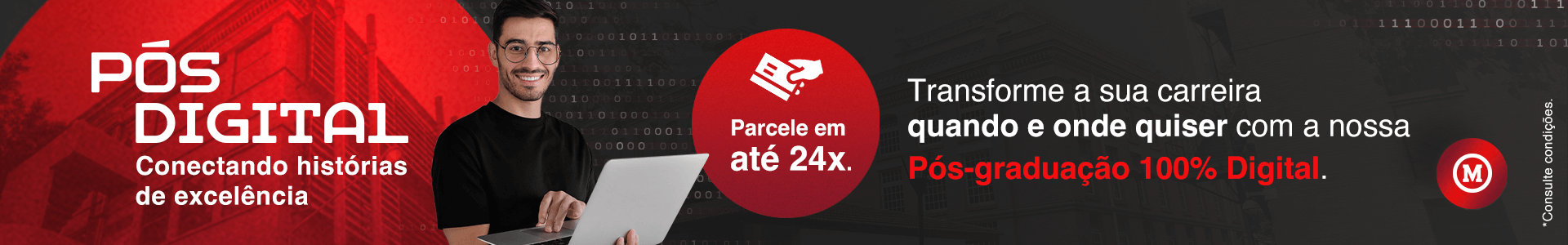 banner da hero com informações sobre curso de pós graduação mackenzie